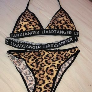 Cheetah Bikini Set